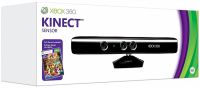 Microsoft Kinect Sensor (Б.У) + игра Kinect Adventures для Xbox 360 Slim