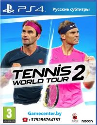 Tennis World Tour 2 (PS4, Русские субтитры) CUSA 23445